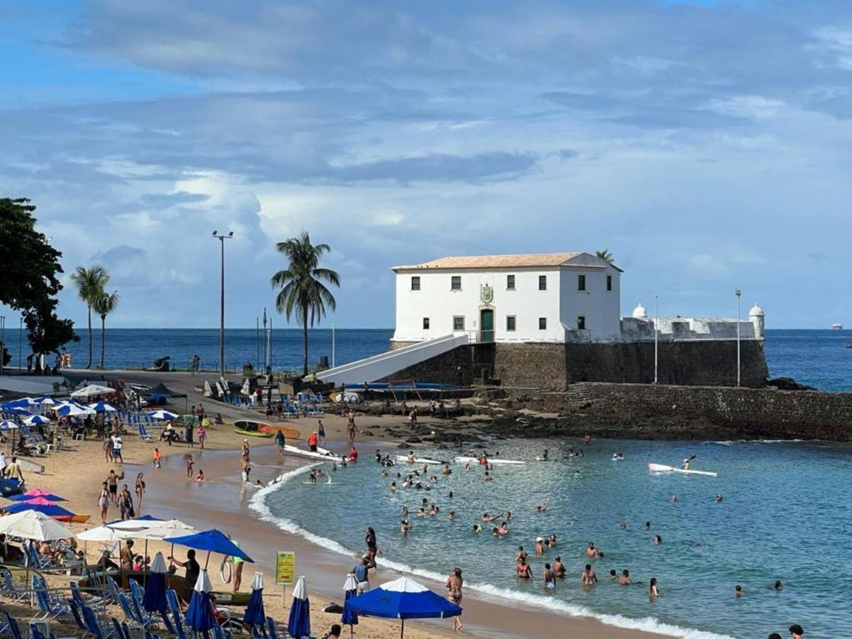 Апартаменты Excelente Localizacao Na Barra -Climatizado-Garagem Сальвадор Экстерьер фото